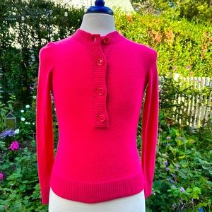 100% cashmere J. Crew pink sweater, size S